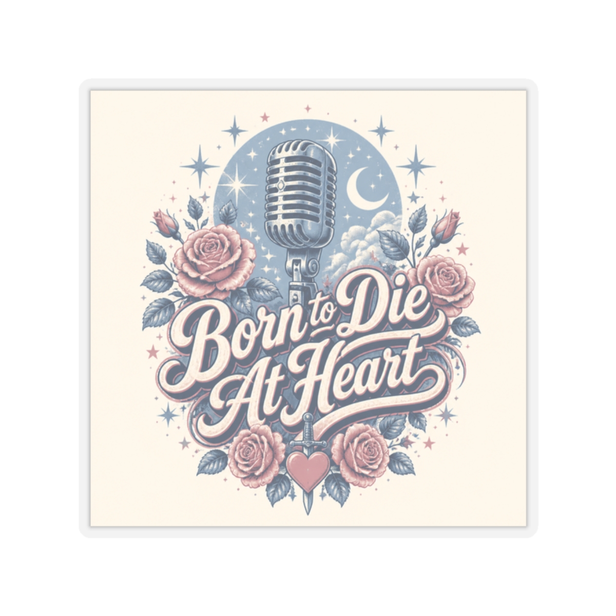 Lana Del Rey "Born to Die At Heart" Sticker