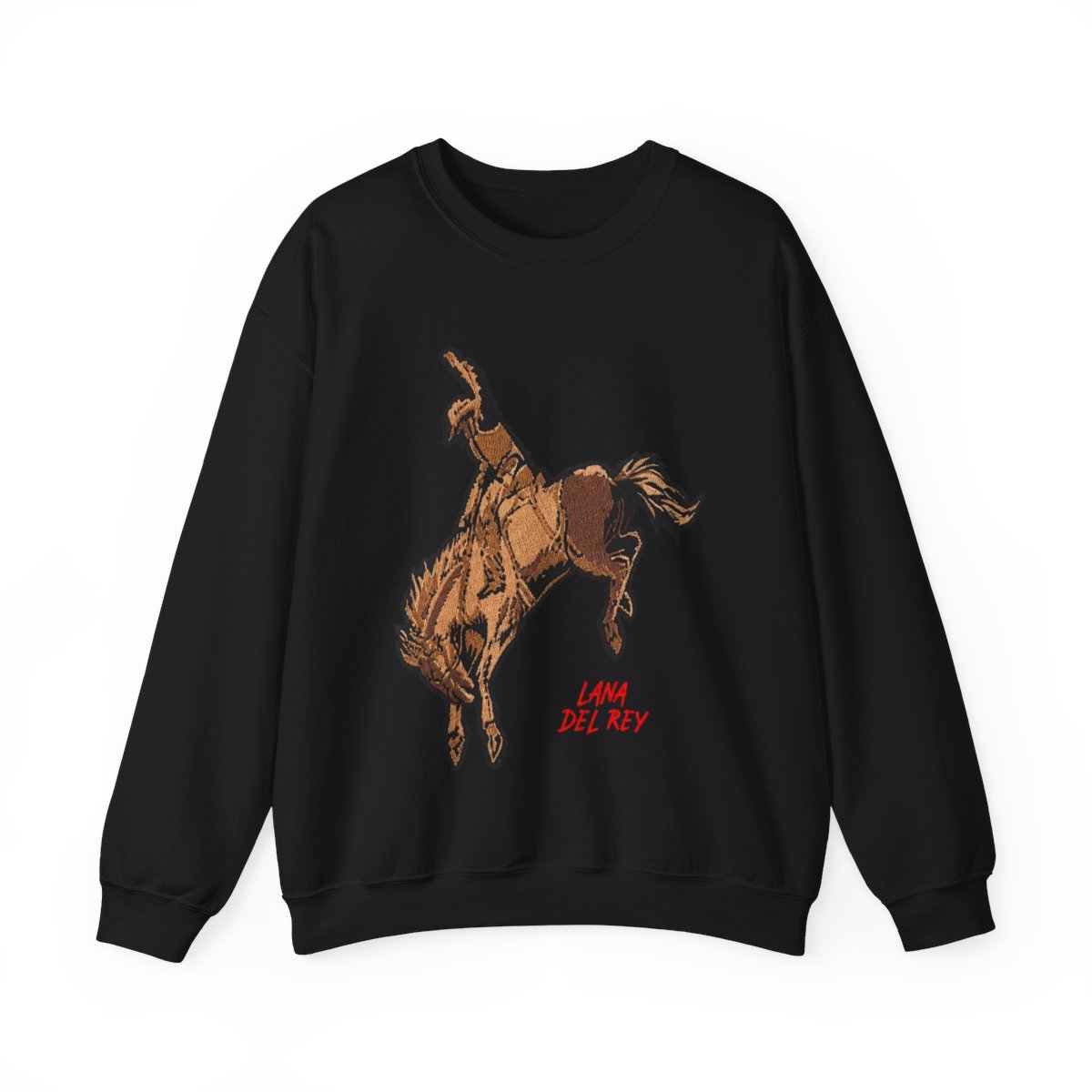 Rodeo Crewneck - Brown | Lana Del Rey - alternate angle 2, merchandise